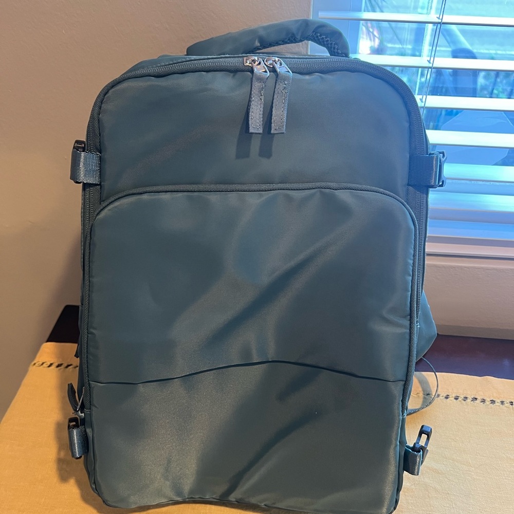 Forest Green Urban Backpack for Women